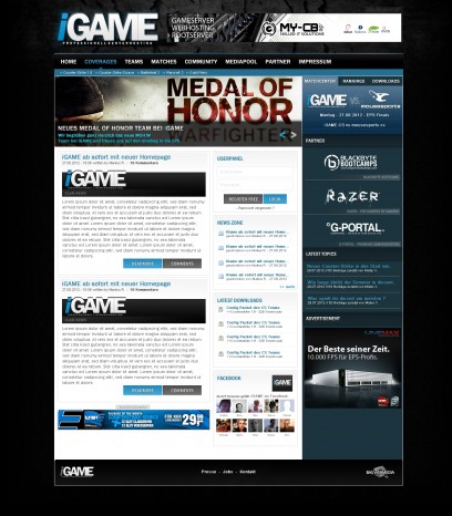 iGAME Clan/Gamingdesign (Logo links)